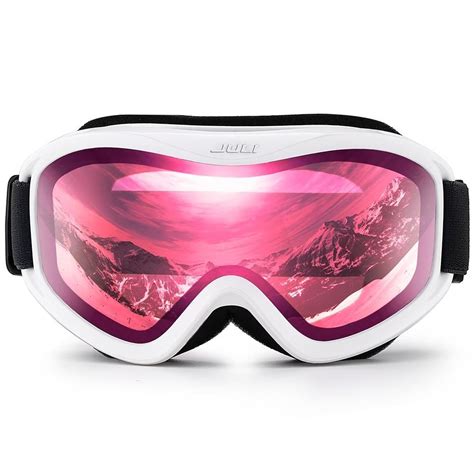 Ski Goggles,Snow Sports Snowboard Goggles with Anti-fog UV Protection ...