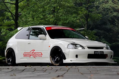 M&M Honda Racing Hyper Widebody Kit - 99-00 Civic (EK9) - Nemos-Garage.com