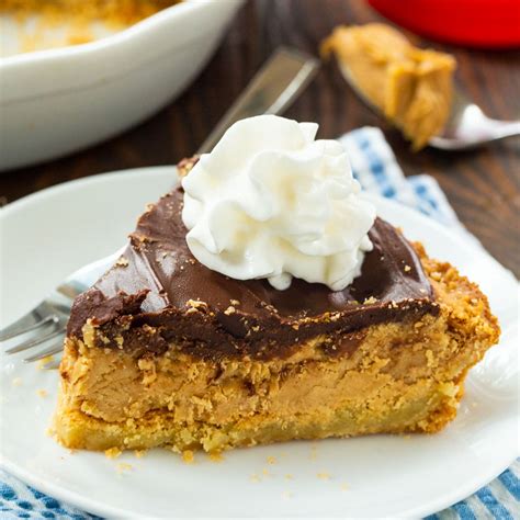 Chocolate Topped Peanut Butter Pie with Sugar Cookie Crust - Spicy ...