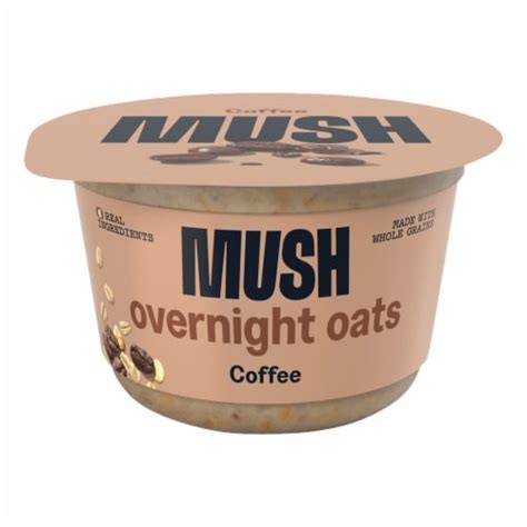 MUSH Coffee Coconut Overnight Oats, 5 oz - Kroger