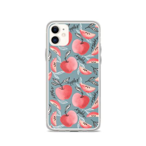 Red Apples iPhone Case in Windy Sky | LZ Cathcart