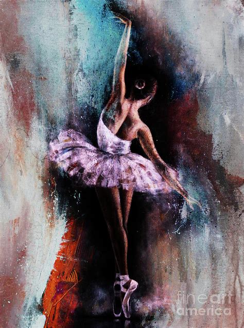 Ballerina Dance art 10087 Painting by Gull G - Fine Art America