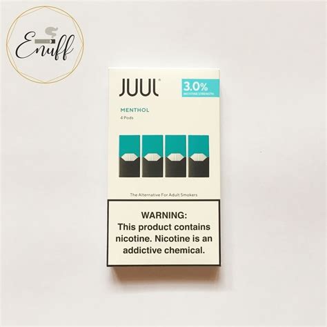 JUUL Pods (Virginia and Menthol ONLY) – Enuff