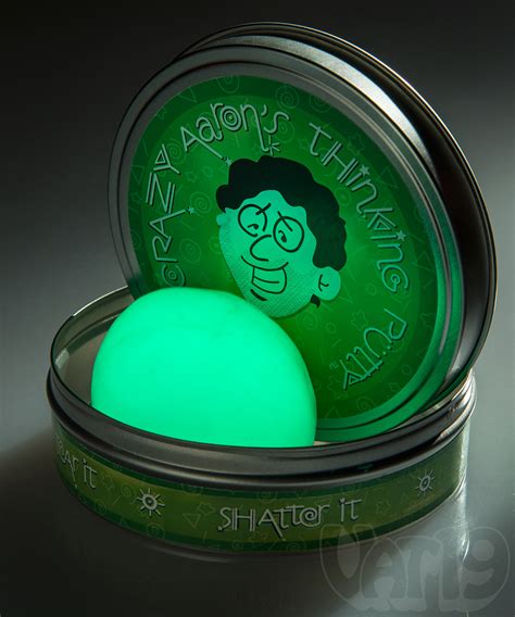 Glow in the Dark Thinking Putty by Crazy Aaron