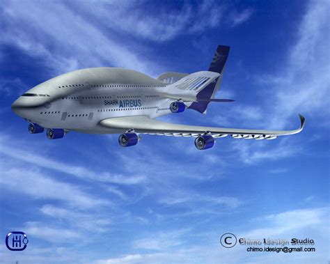 AIRBUS A390 SHARK on Behance