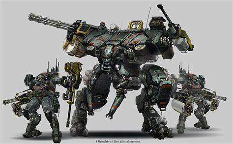 50 Exhilarating Mech Concept Designs | Concept Art World