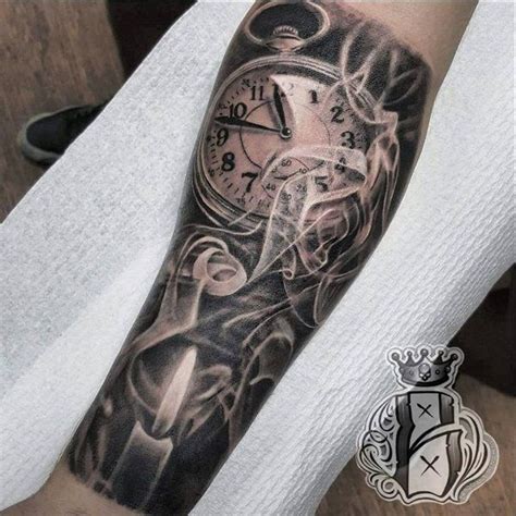 100 Awesome Watch Tattoo Designs | Cuded | Watch tattoos, Watch tattoo ...