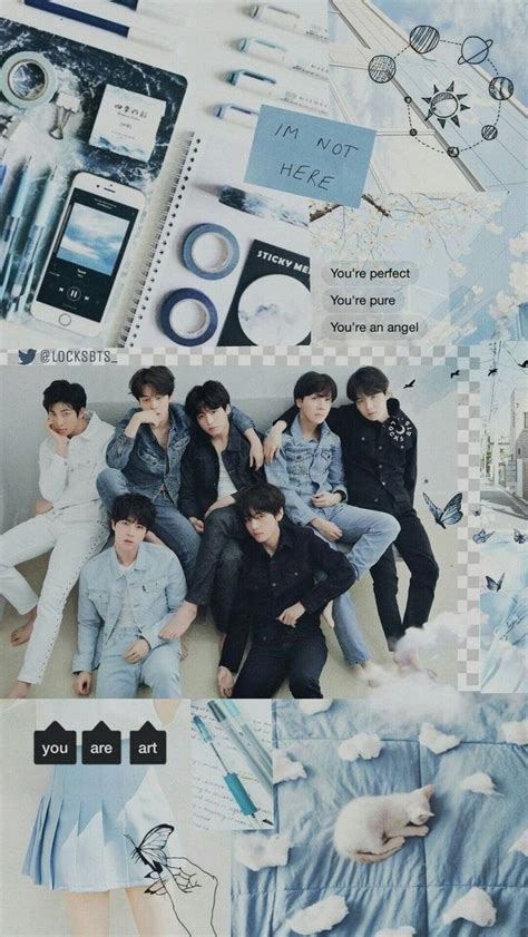 BTS OT7 Aesthetic Wallpapers - Wallpaper Cave