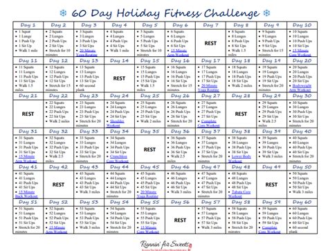 The Ultimate 60 Day Holiday Fitness Challenge – Runnin’ for Sweets