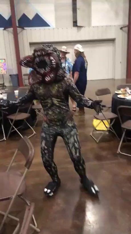 My coworker’s homemade Demogorgon costume. She won $3,000 in the ...