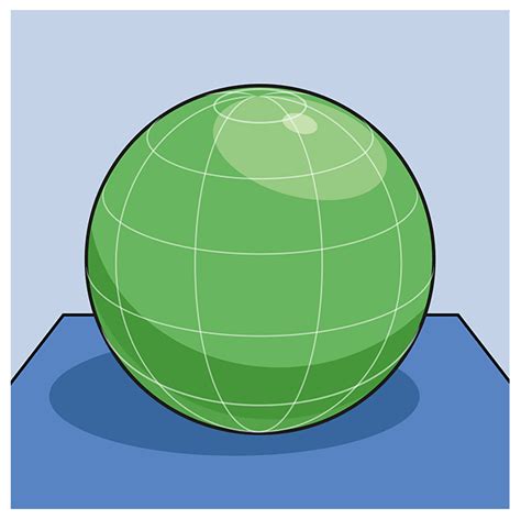 How to Draw a 3D Sphere - Really Easy Drawing Tutorial