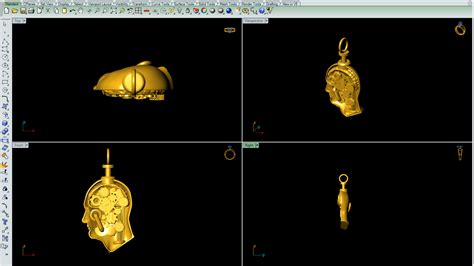 ArtStation - Brain gears pendant 3D-print model file | Resources