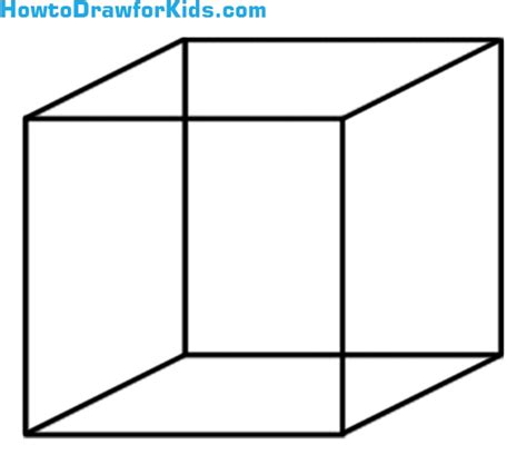 How to Draw a Cube for Kids - Easy Drawing Tutorial