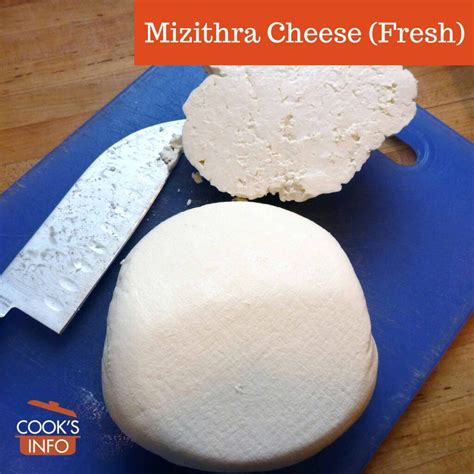 Mizithra Cheese (Fresh) - CooksInfo