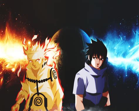 Naruto and Sasuke fan art, Naruto Shippuuden, Uchiha Sasuke, Uzumaki ...