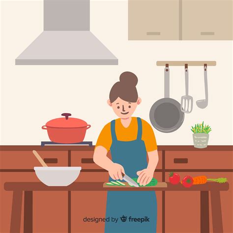 Gambar Kartun Memasak Bersama Ibu / Perancangan Buku Ilustrasi ...