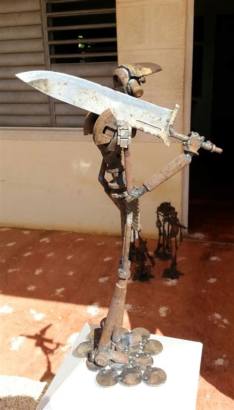 Pin by Adriel Rodriguez on Robots scrap toys | Recycled metal art ...