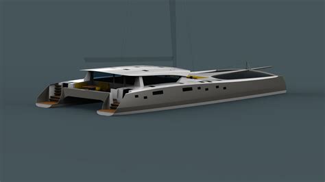 24m Custom Fast Performance Catamaran : Owen Clarke Design - Yacht ...