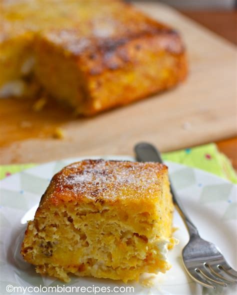 Torta de Maduro (Ripe Plantain and Cheese Cake) | My Colombian Recipes