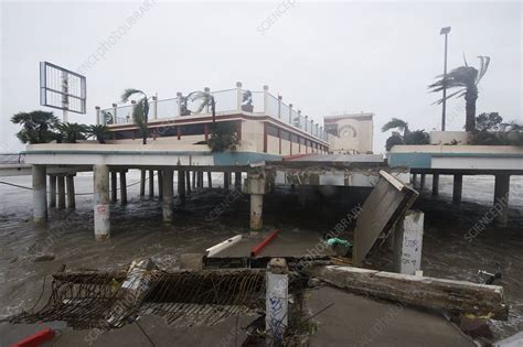 Hurricane Ike damage, 2008 - Stock Image - C002/1099 - Science Photo ...