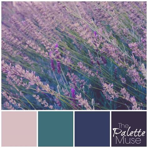 Cool Lavender Palette - The Palette Muse