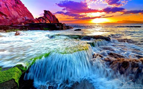 Beautiful Ocean Sunset Wallpapers Desktop Background