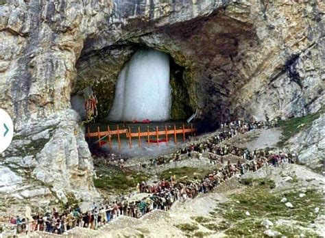 Ice Shiv Lingam in Amarnath Cave