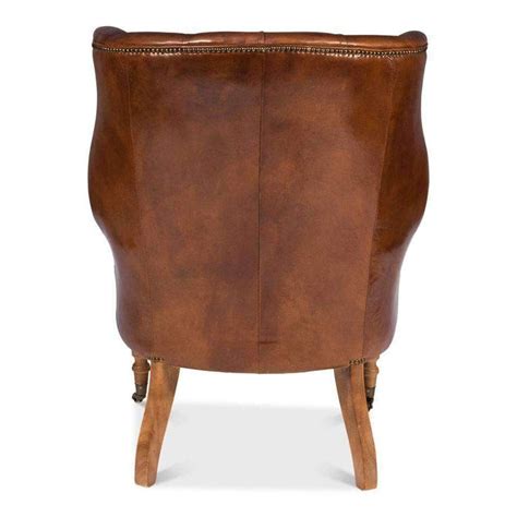 Welsh Leather Chair Vintage Cigar — France & Son