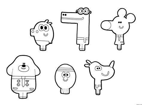 Hey Duggee Coloring Page » Turkau