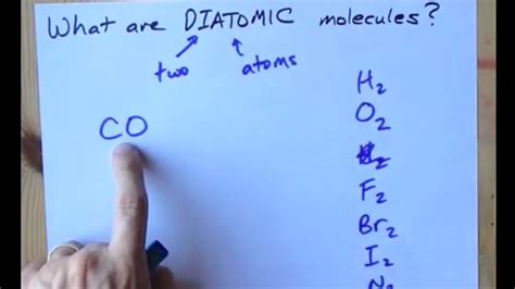 What are "diatomic" molecules? - YouTube