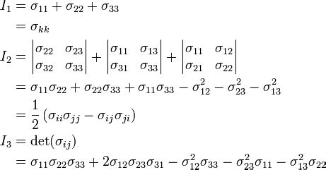 How to calculate 3D Principal stresses?