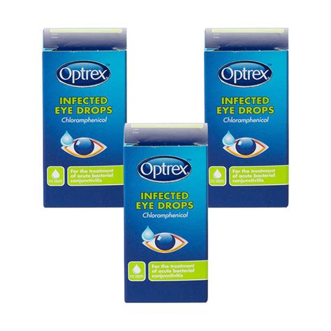 Buy Optrex Infected Eyes Eye Drops- Triple Pack | Chemist Direct