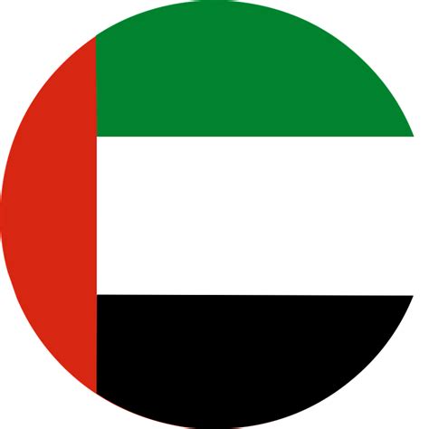 Uae Flag Circle Png