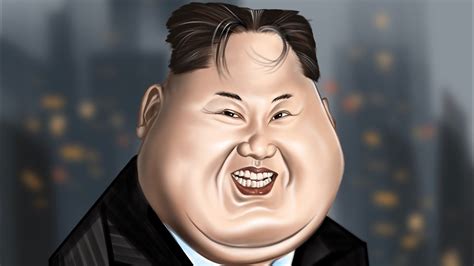 Kim Jong-un | A Caricature Study | iPad Pro - YouTube