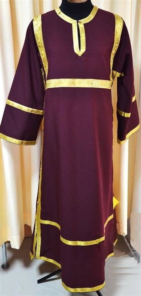 Altar Server Reader Robe in Gabardine Stikharion Surplice | Etsy