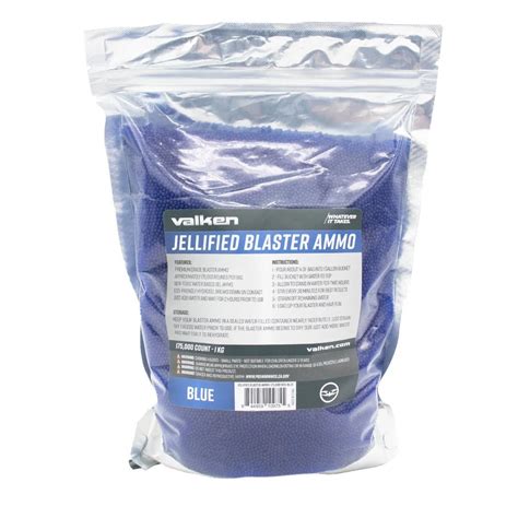 Valken ® Jellified Blaster Ammo Blue (175.000 Rounds) - Gel Blaster Europe