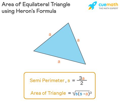 Area of an Equilateral Triangle - Formula, Derivation, Examples (2022)