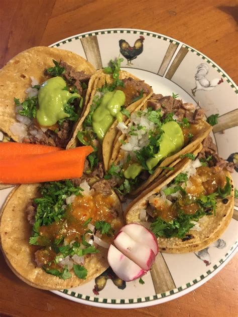 [Homemade]Tacos de Lengua #recipes #food #cooking #delicious #foodie # ...