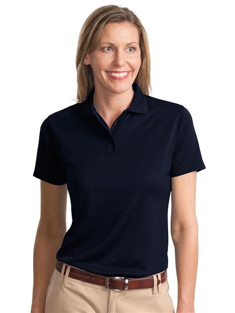 Port Authority - Port Authority Women's Comfortable Pique Polo Shirt ...