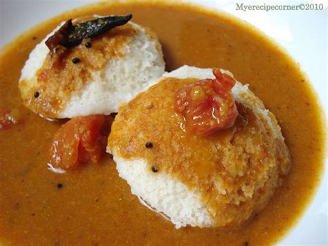 Mye's Kitchen: Ghee Idli Sambar.