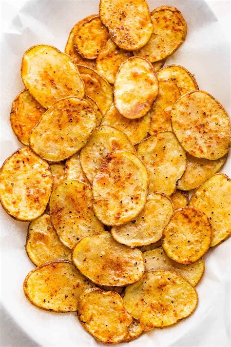 Air Fryer Potato Chips | Diethood