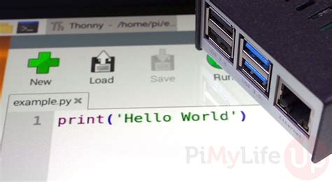 Getting Started with Python on the Raspberry Pi - Pi My Life Up