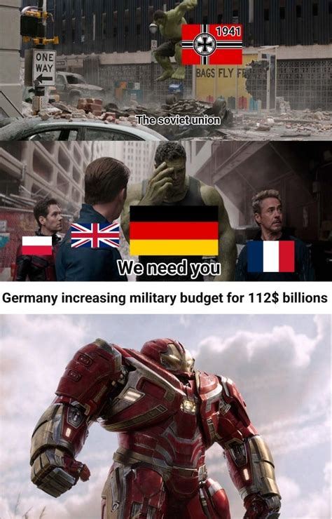 Germany is increasing military budget - Meme by MemeLust :) Memedroid