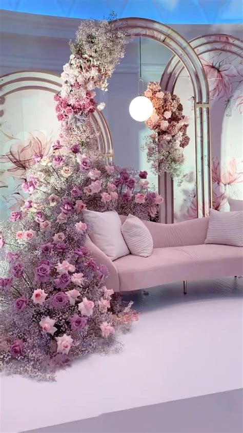 Lilac & pink wedding reception decor ideas | Luxury wedding decor, Diy ...