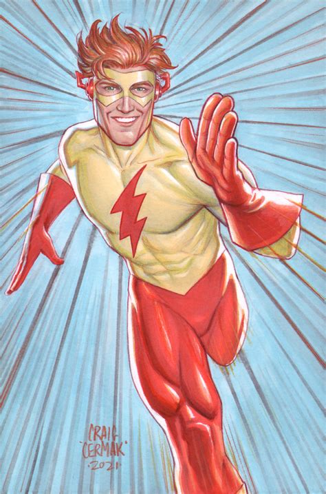 Kid Flash - Wally West by craigcermak on DeviantArt