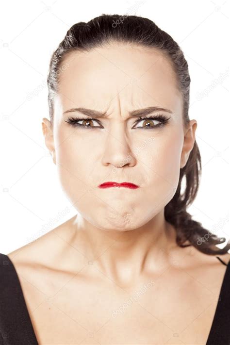 Angry Face Women