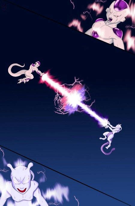 Crossover Mewtwo vs Frieza | Epic Battle