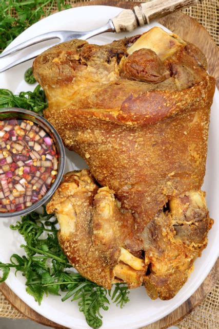 Crispy Pata - The Secret to perfect crunchy skin - Foxy Folksy