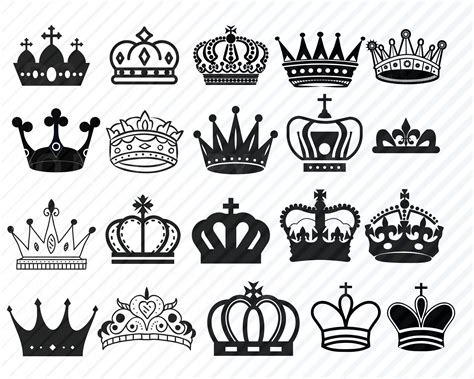 Crown Free Svg Crown Svg Bundle Crown Svg Crown Clipart Crown Cut ...