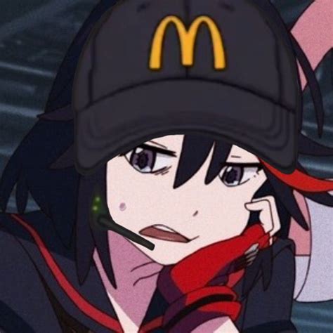 McDonald’s worker ryuko | Gambar profil, Gambar anime, Gambar